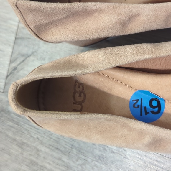 UGG Tideline Fluer Poppy BlockbSuede Shoes - Picture 3 of 9